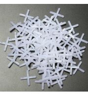 Tile Spacers – Assorted-Size Plastic Spacers for Maintaining Even Grout Lines When Laying Wall and Floor Tiles, Ensure Professional Finish